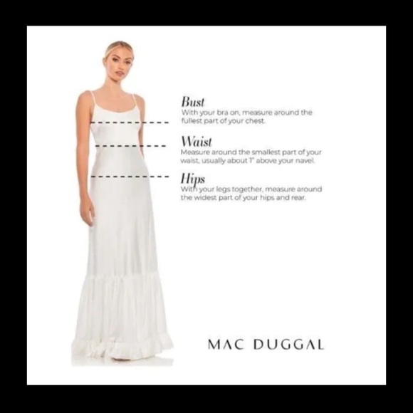 NWT Mac‎ Duggal Jewel Neckline Sequined Lace Evening Gown Platinum Size 12 - Picture 13 of 14